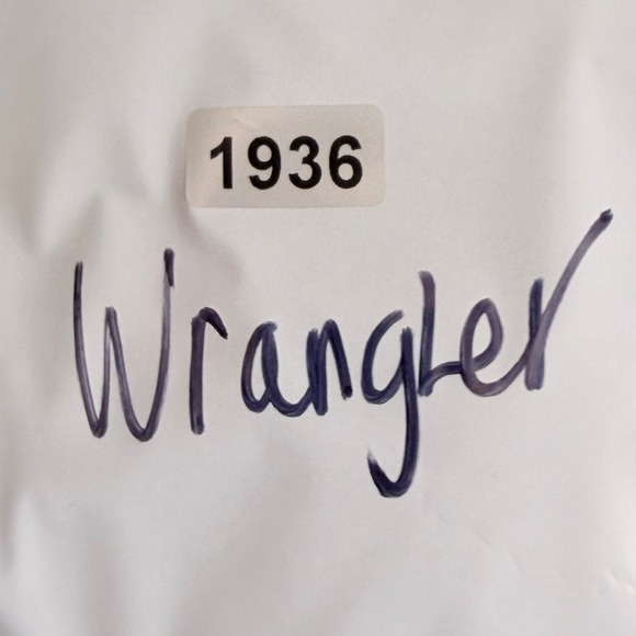 Wrangler Western Shirt Womens Large Brown Plaid Lace Pearl Snap Boho Cowgirl - Picture 9 of 9